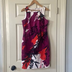 Tahari print dress